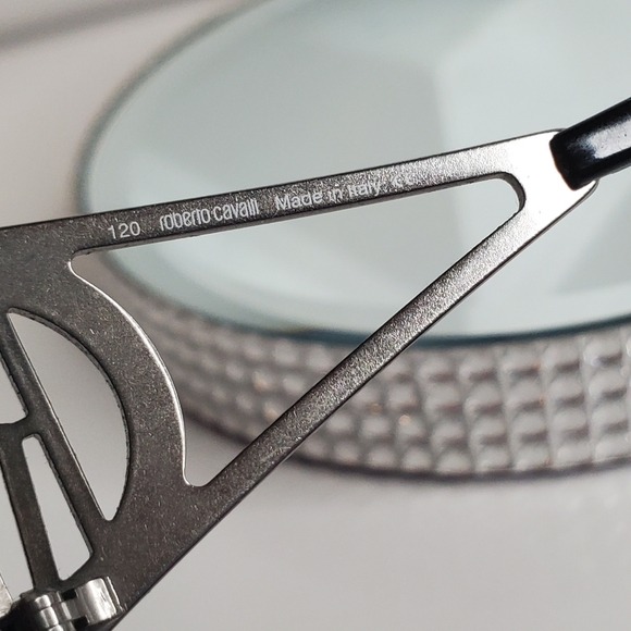 ROBERTO CAVALLI Fedra 123S Unisex Logo Sunglasses - Picture 6 of 7